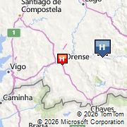 Pazo a Freiria Map